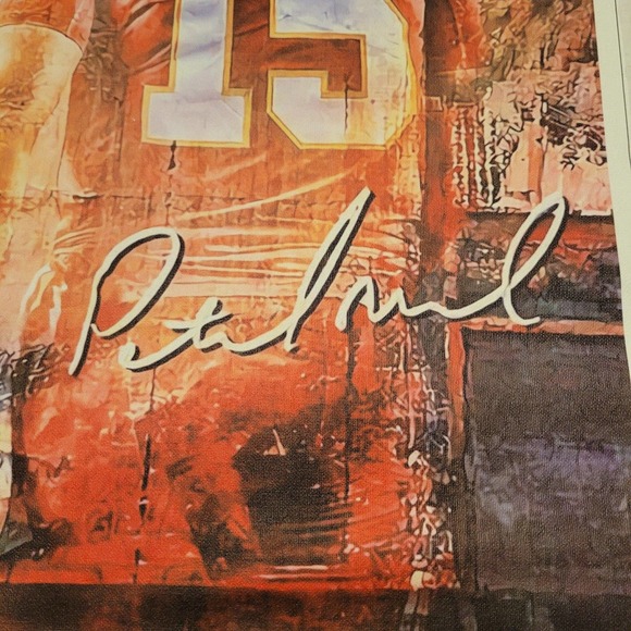 Kansas City Pat Mahomes Canvas Poster - Picture 3 of 3